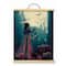 16" x 20" Woman with Lantern Paint-by-Number Kit with Wood Display Hanger by Artist's Loft®